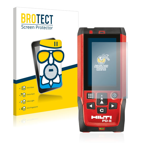 BROTECT AirGlass Matte Glass Screen Protector for Hilti PD-E