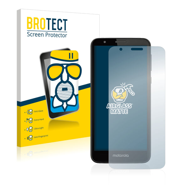 BROTECT AirGlass Matte Glass Screen Protector for Motorola Moto E6
