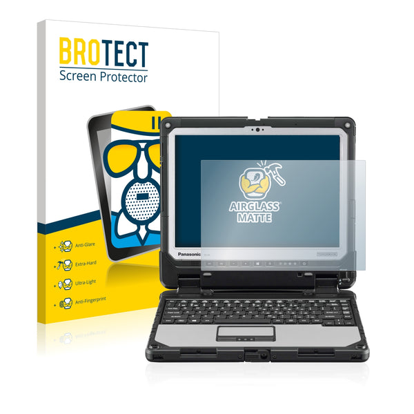 BROTECT AirGlass Matte Glass Screen Protector for Panasonic Toughbook CF-33