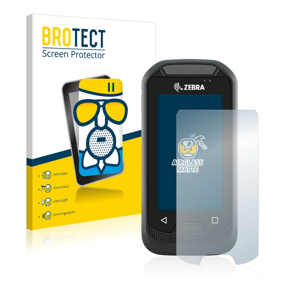 BROTECT AirGlass Matte Glass Screen Protector for Zebra EC30