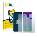 BROTECT AirGlass Matte Glass Screen Protector for Cubot Max 2 (Front + Back)