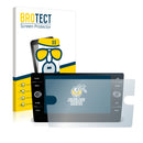 BROTECT AirGlass Matte Glass Screen Protector for Volkswagen Golf Variant 2017 Discover Media 8 2017-2019