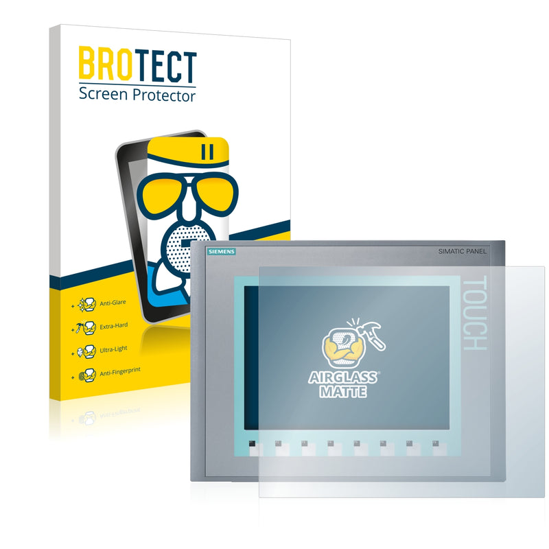 BROTECT Matte Screen Protector for Siemens Simatic HMI KTP 1000 Basic Color PN