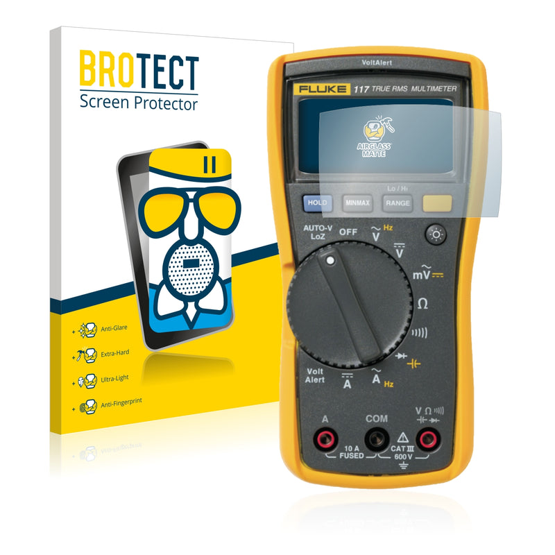 BROTECT Matte Screen Protector for Fluke MultiMeter 117