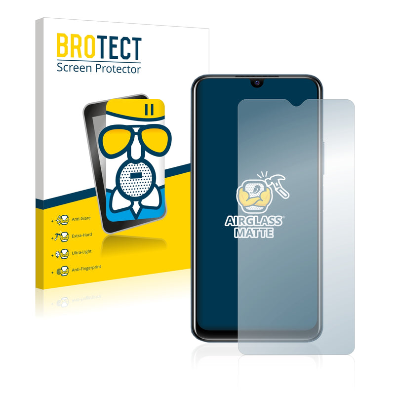 BROTECT AirGlass Matte Glass Screen Protector for Vivo Y21a