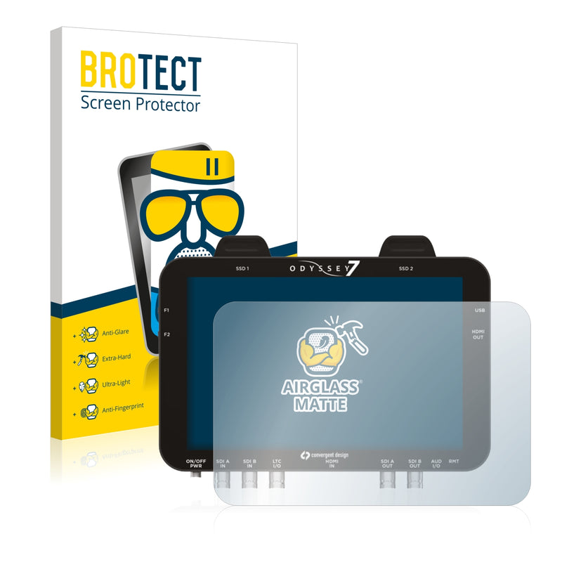 BROTECT AirGlass Matte Glass Screen Protector for Convergent Design Odyssey 7