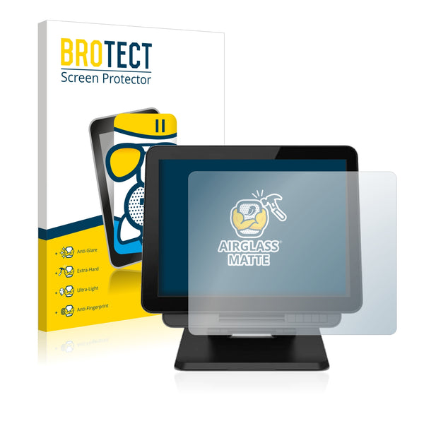 BROTECT AirGlass Matte Glass Screen Protector for Elo TouchSystems 15X3