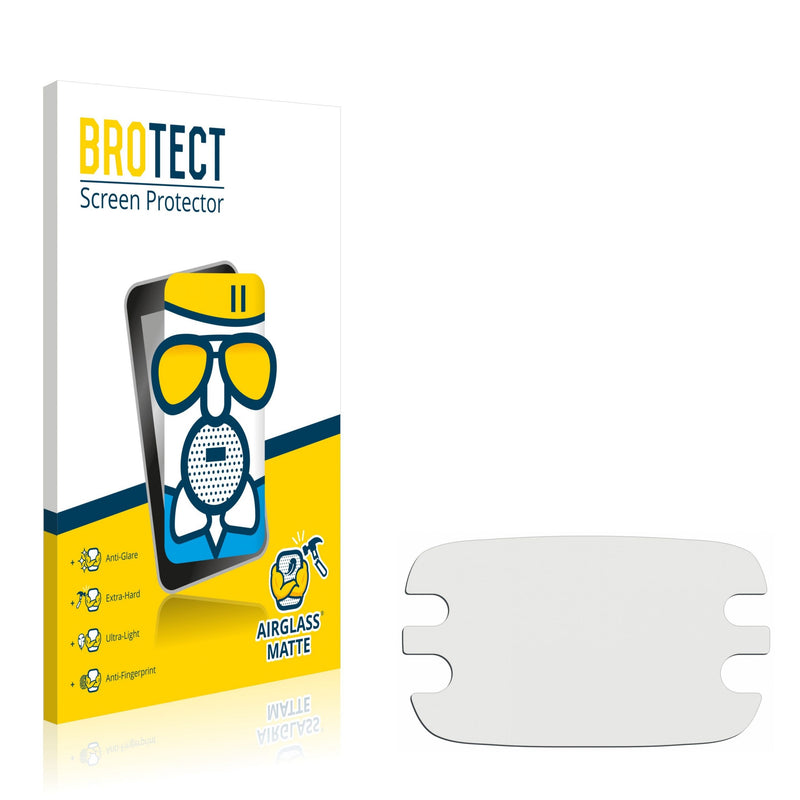 BROTECT AirGlass Matte Glass Screen Protector for Uconnect 7.0 (Fiat 500x)
