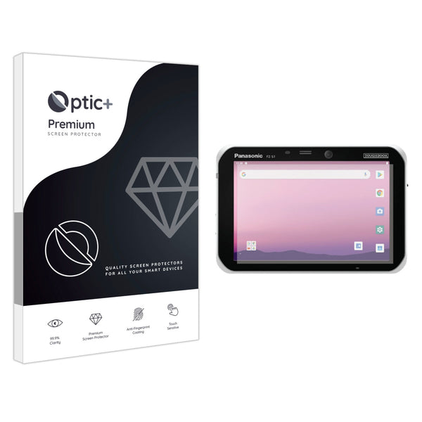 Optic+ Premium Film Screen Protector for Panasonic Toughpad FZ-S1